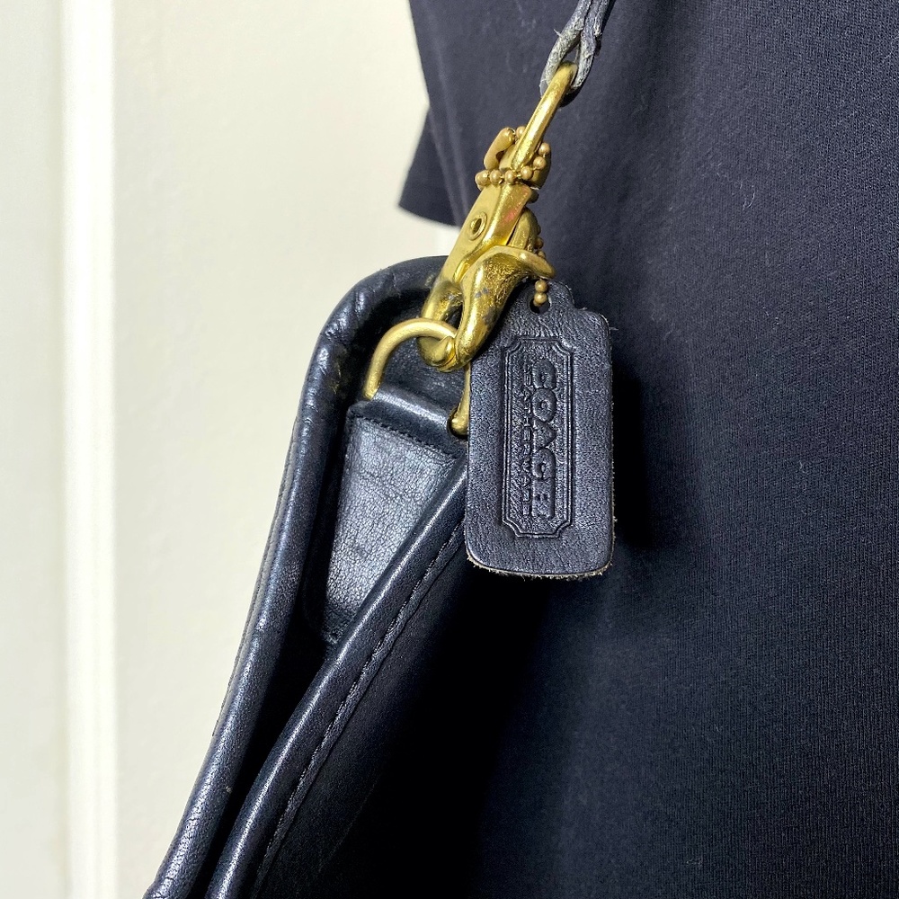 Vintage Coach Leather Crossbody Purse